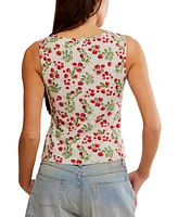 Free People Women's Tilly Cotton Printed Vest