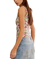 Free People Women's Tilly Cotton Printed Vest