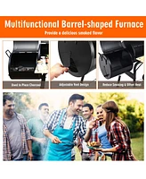 Outdoor Bbq Grill Charcoal Barbecue Pit Patio Backyard Meat Cooker Smoker