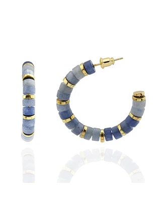 Andie Blue Aventurine Small / Gold