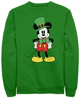 Mickey Classic Men's Dublin Crew Fleece Pullover Sweatshirt