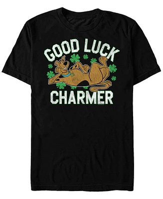 Scooby Doo Men's Good Luck Charmer Short Sleeve T-Shirt