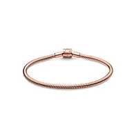 Pandora Gold-Plated Reflexions Long Clasp Pave Bracelet