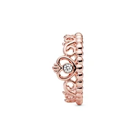 Pandora Gold-Plated Princess Tiara Crown Ring