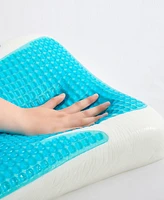 Unikome Cooling Gel Memory Foam Pillow with Washable Cover, Standard