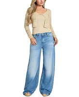 Guess Women's Nellie Scoop-Neck Sweater Tank Top