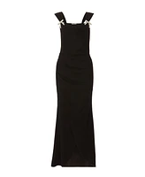 Quiz Women's Corset Detail Wrap Maxi Dress