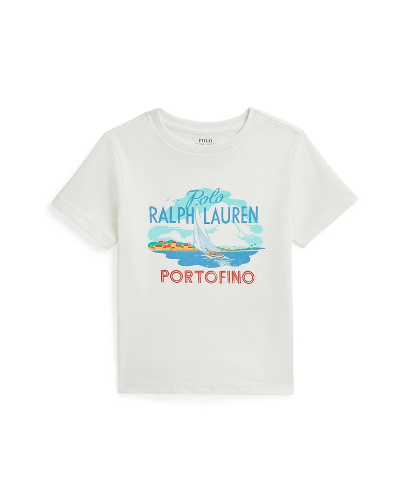 Polo Ralph Lauren Toddler and Little Boys Logo Jersey T-Shirt