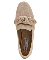 Anne Klein Women's Tanya Bow Knit Slip On Loafers