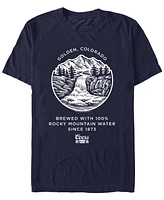 Coors Brewing Company Men's Mountain Short Sleeve T-Shirt