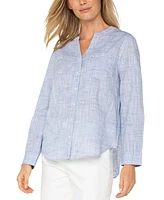 Liverpool Los Angeles Women's Cotton Long-Sleeve Shirt