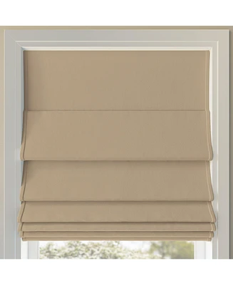 Morin Velvet 100% Blackout Cordless Roman Shade