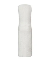 Quiz Women's Jaquard Maxi Dress With Twist Strap