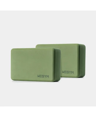 WeGym Anti-Slip Eva Foam Yoga Block - Set of 2