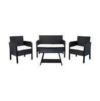 Aboka 4PC Outdoor Living Set