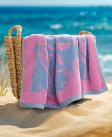 Jessica Simpson Palm Bliss Cotton Beach Towel, 36" x 72"