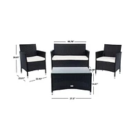 Bandele 4PC Outdoor Living Set