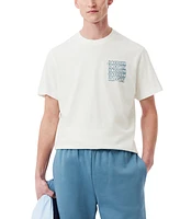 Lacoste Men's Drippy Logo Graphic T-Shirt
