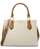 Michael Kors Marilyn Logo Medium Satchel