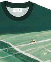 Lacoste Men's Tennis Court Graphic T-Shirt - 132