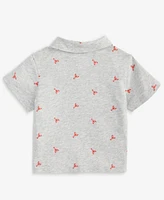 First Impressions Baby Boys Lobster Dash Printed Polo Shirt, Exclusively at Macy's