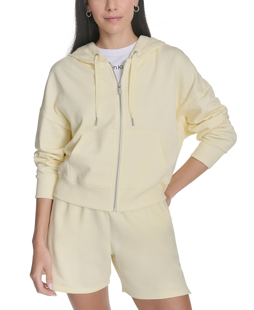 Calvin Klein Performance Women's French Terry Zip Hoodie