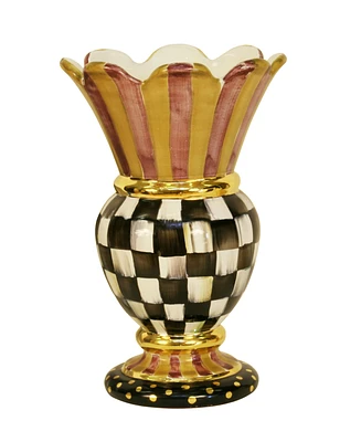 Mackenzie-Childs Courtly Check Great Vase