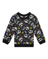 Nightmare Before Christmas Boys Disney Mickey Mouse French Terry Sweatshirt and Shorts