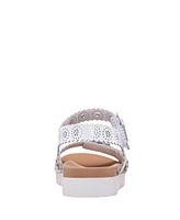 Nina Big Girls Saturn Footbed Sandals