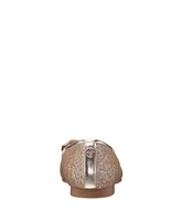 Nina Little Girls Rose Ballet Flat-Shoe Flats