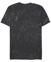 Lilo Stitch Men's Lucky Short Sleeve Mineral Wash T-Shirt