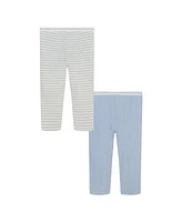 Calvin Klein Baby Boys 2-Pack Combed Pull-Up Pants