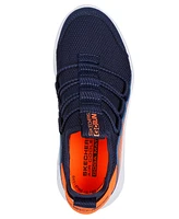 Skechers Little Boys' Go Run Elevate Slip-On Stretch Lace Athletic Sneakers from Finish Line