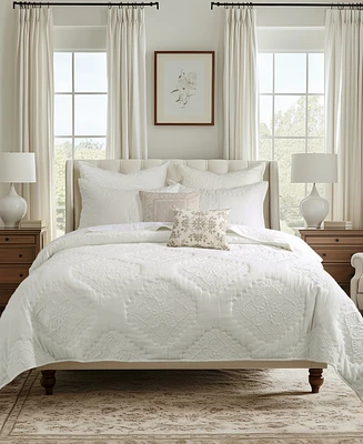 Levtex Muslin Stitch Stitching -Pc. Quilt Set