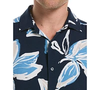 Cubavera Men's All-Over Tropical Print Short-Sleeve Button-Down Shirt