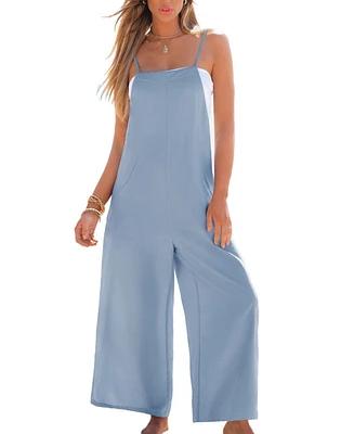 Cupshe Women's Sky High Blue Jumpsuit