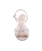 Nina Women's Vayda Bow Almond Toe Dress Sandals