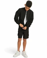 Sovereign Code Little and Big Boys Stretch Varsity Jacket