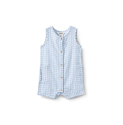 Cotton On Baby Boys Jacob Sleeveless Playsuit