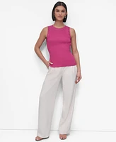 Dkny Women's Cutout-Trim Sweater Tank