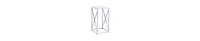 Modern Metal Side Table with Sturdy Construction and Chic Look