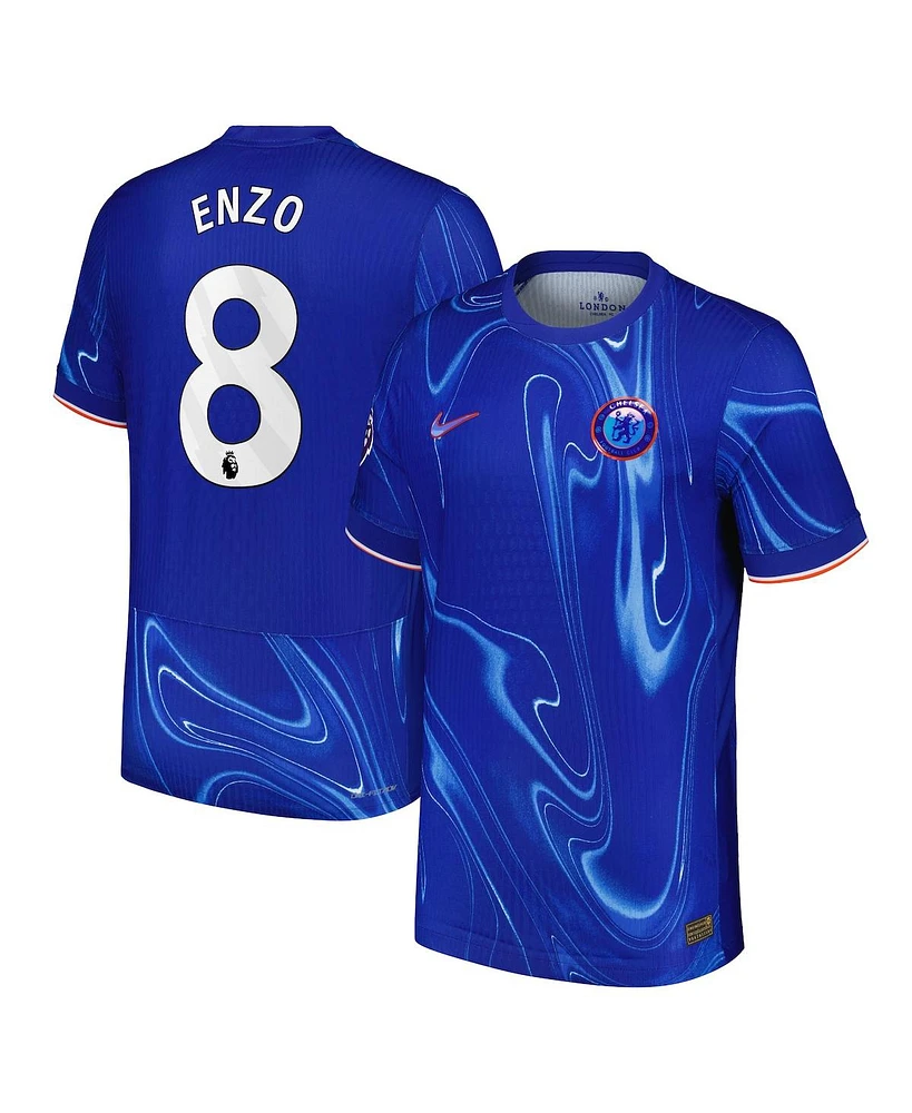 Nike Men's Enzo Fernandez Blue Chelsea 2024/25 Home Authentic Player Jersey
