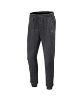 Fanatics Men's Heather Charcoal Pittsburgh Penguins Authentic Pro Fleece Sweatpants