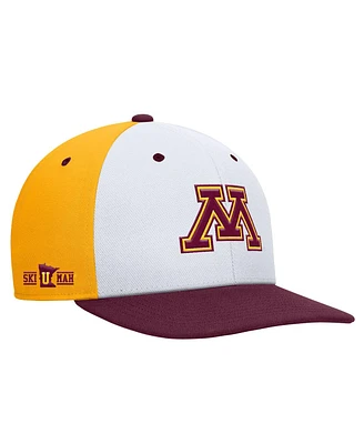 Nike Men's White/Gold Minnesota Golden Gophers Pro Performance Snapback Hat