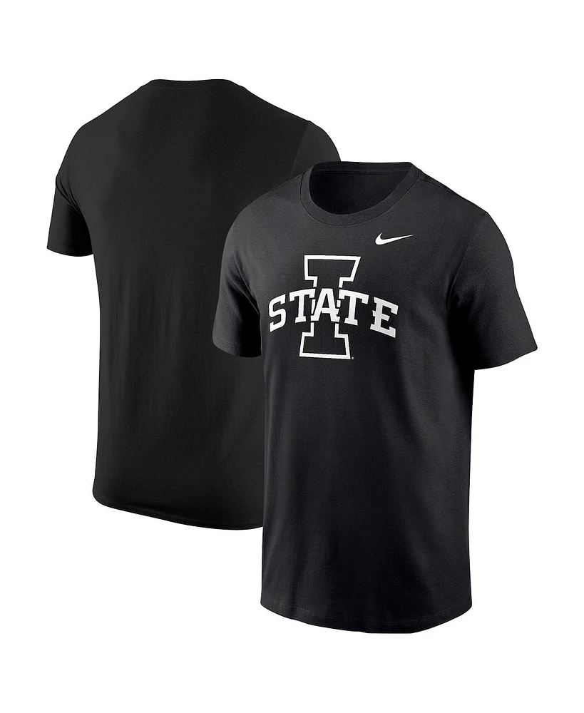 Nike Men's Black Iowa State Cyclones Logo T-Shirt