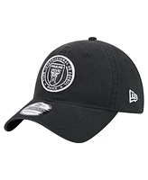 New Era Men's Black Inter Miami Cf 2025 Kickoff 9TWENTY Adjustable Hat