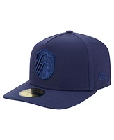 New Era Men's Navy St. Louis City Sc Color Pack A-Frame 59FIFTY Fitted Hat
