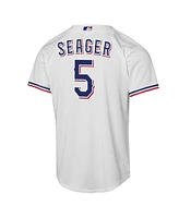 Nike Big Boys and Girls Corey Seager White Texas Rangers Home Replica Player Jersey