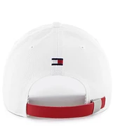 '47 Brand Men's x Tommy Hilfiger White/Red New York Knicks Courtside Cleanup Adjustable Hat