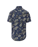 Reyn Spooner Men's Navy Milwaukee Brewers Kekai Button-Down Shirt